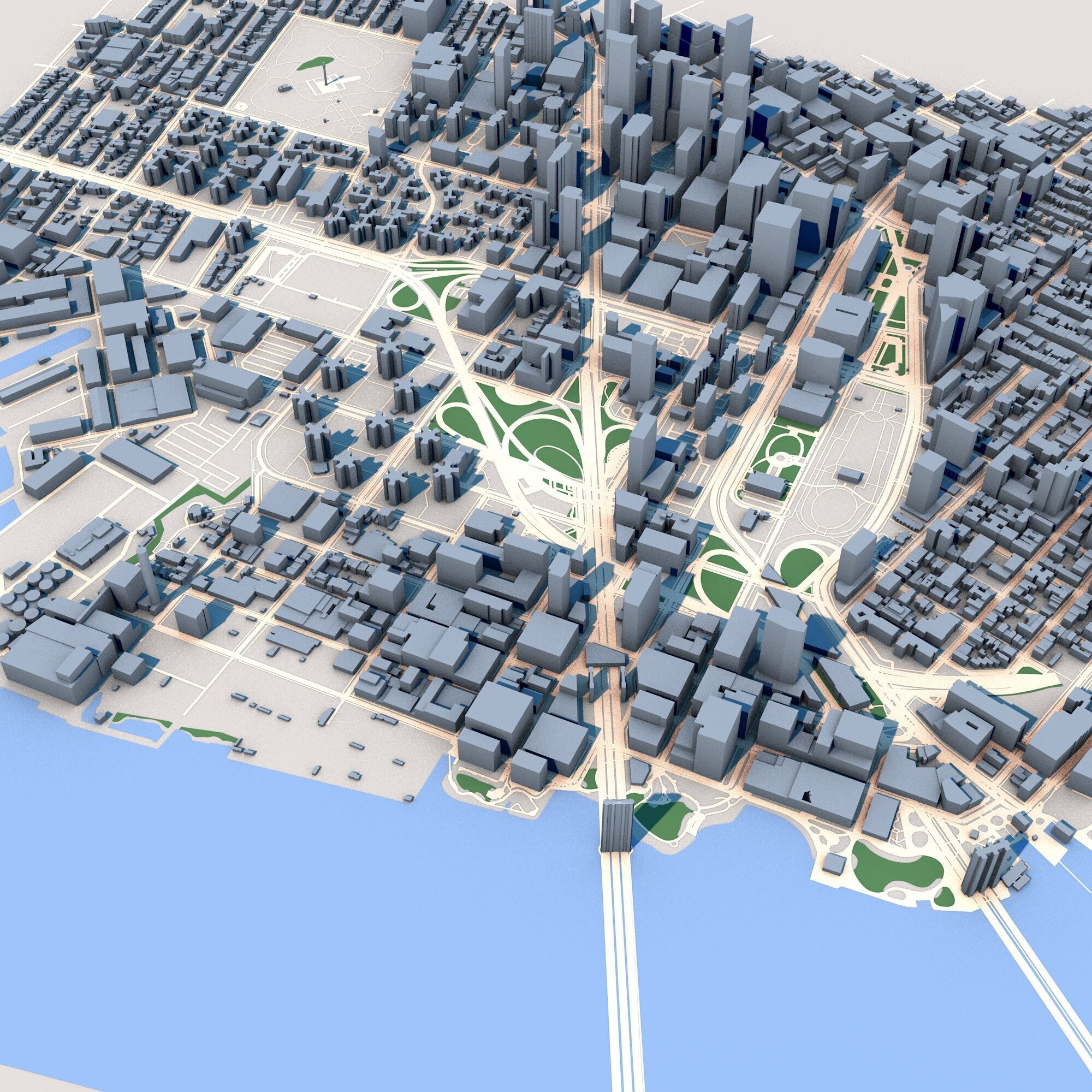 New York City USA 3D model_5