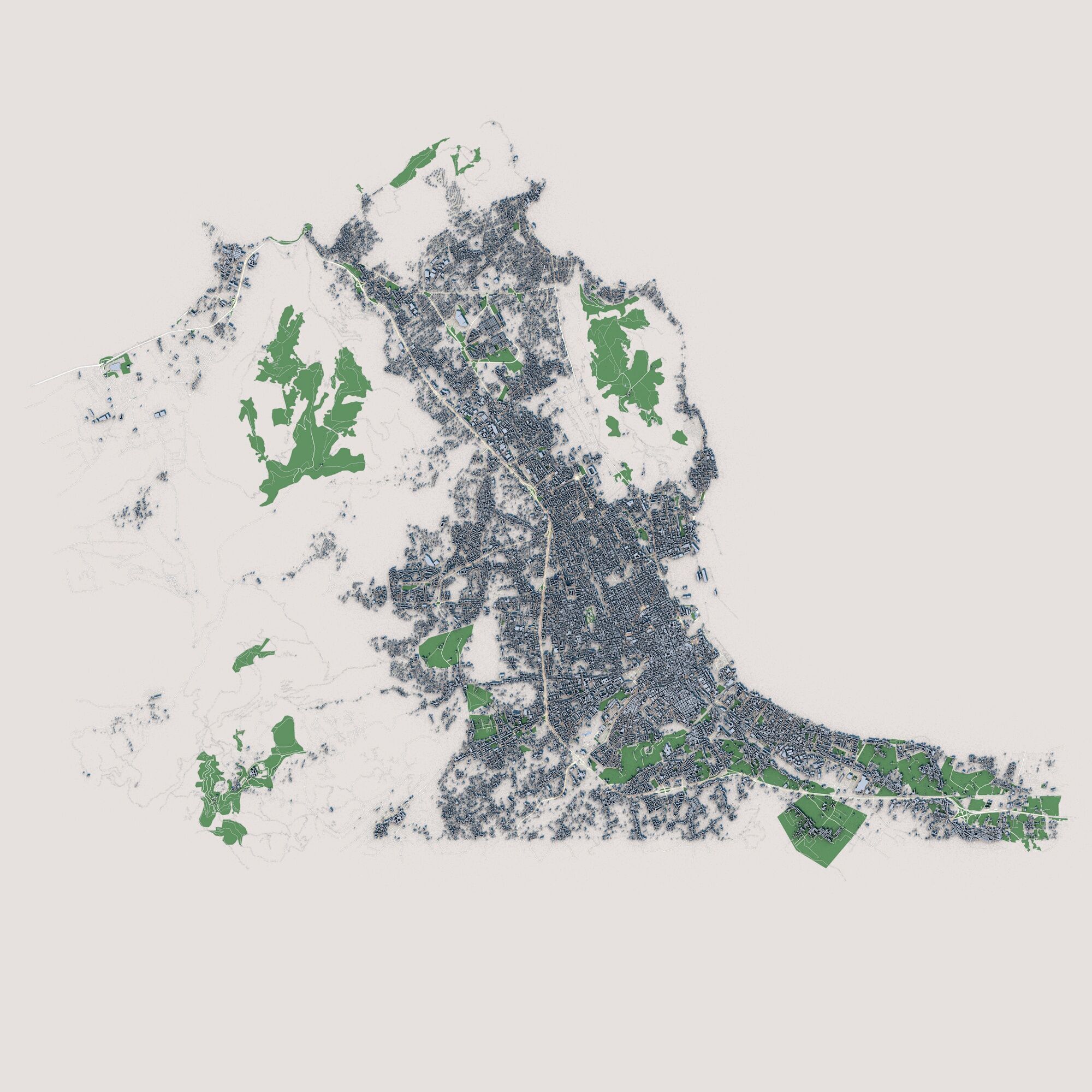 Palermo City Italy 3D model_1