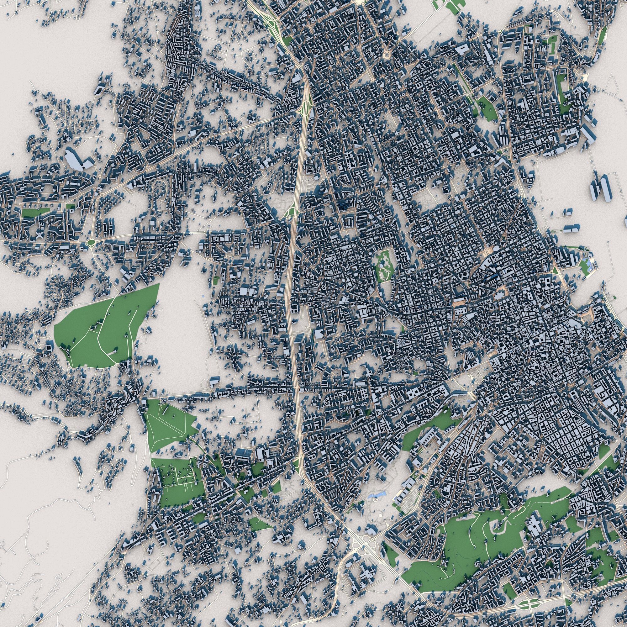 Palermo City Italy 3D model_2