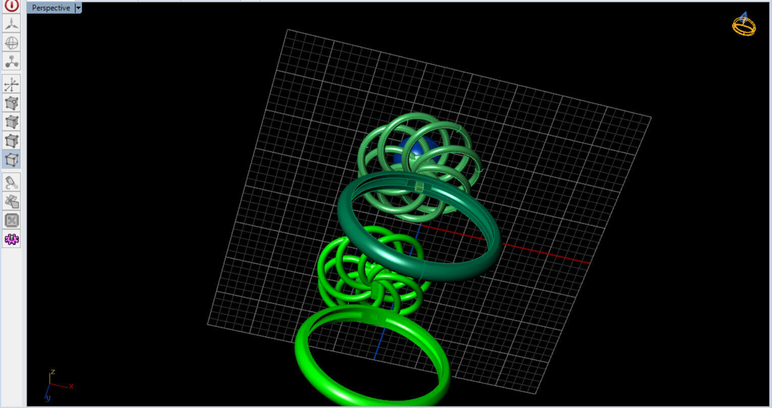 Infinite Blossom Ring 3D print model_18
