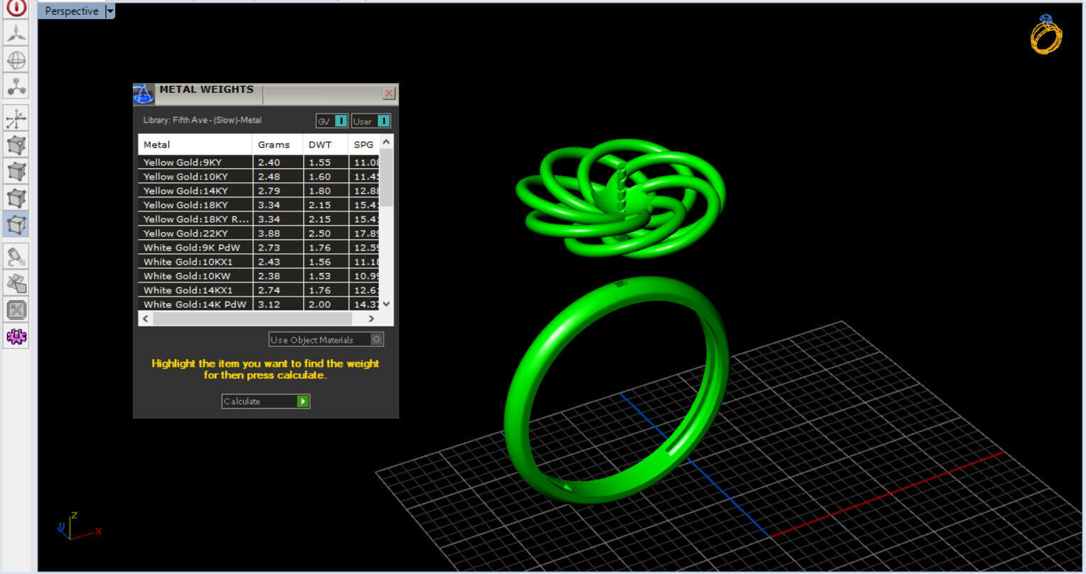 Infinite Blossom Ring 3D print model_3