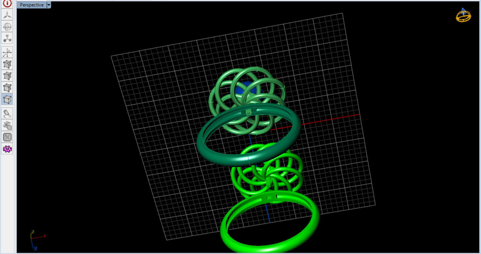 Infinite Blossom Ring 3D print model_19