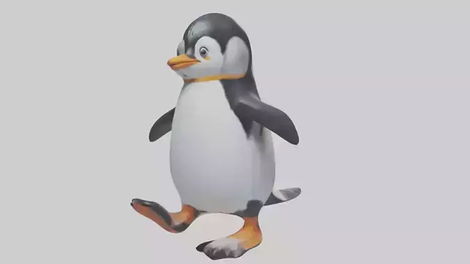 Penguin waddling model