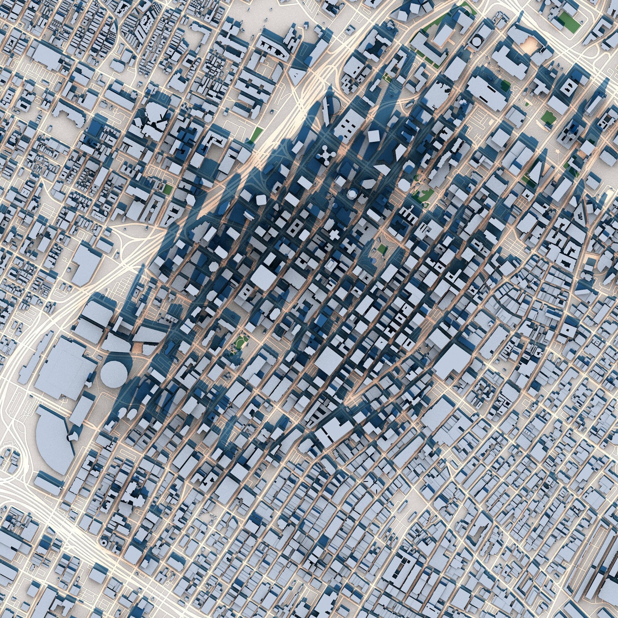 Los Angeles City United States 3D model_2