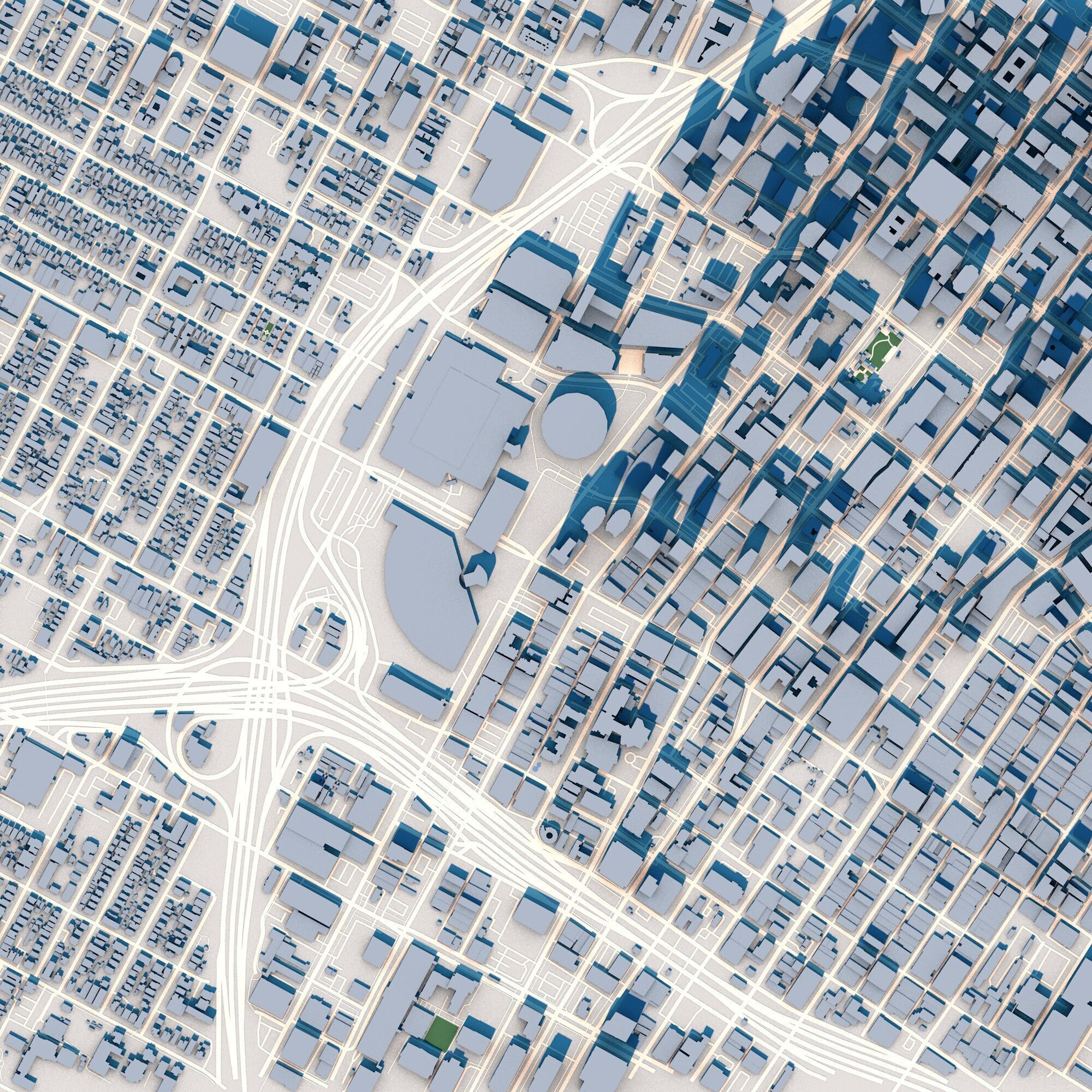 Los Angeles City United States 3D model_2