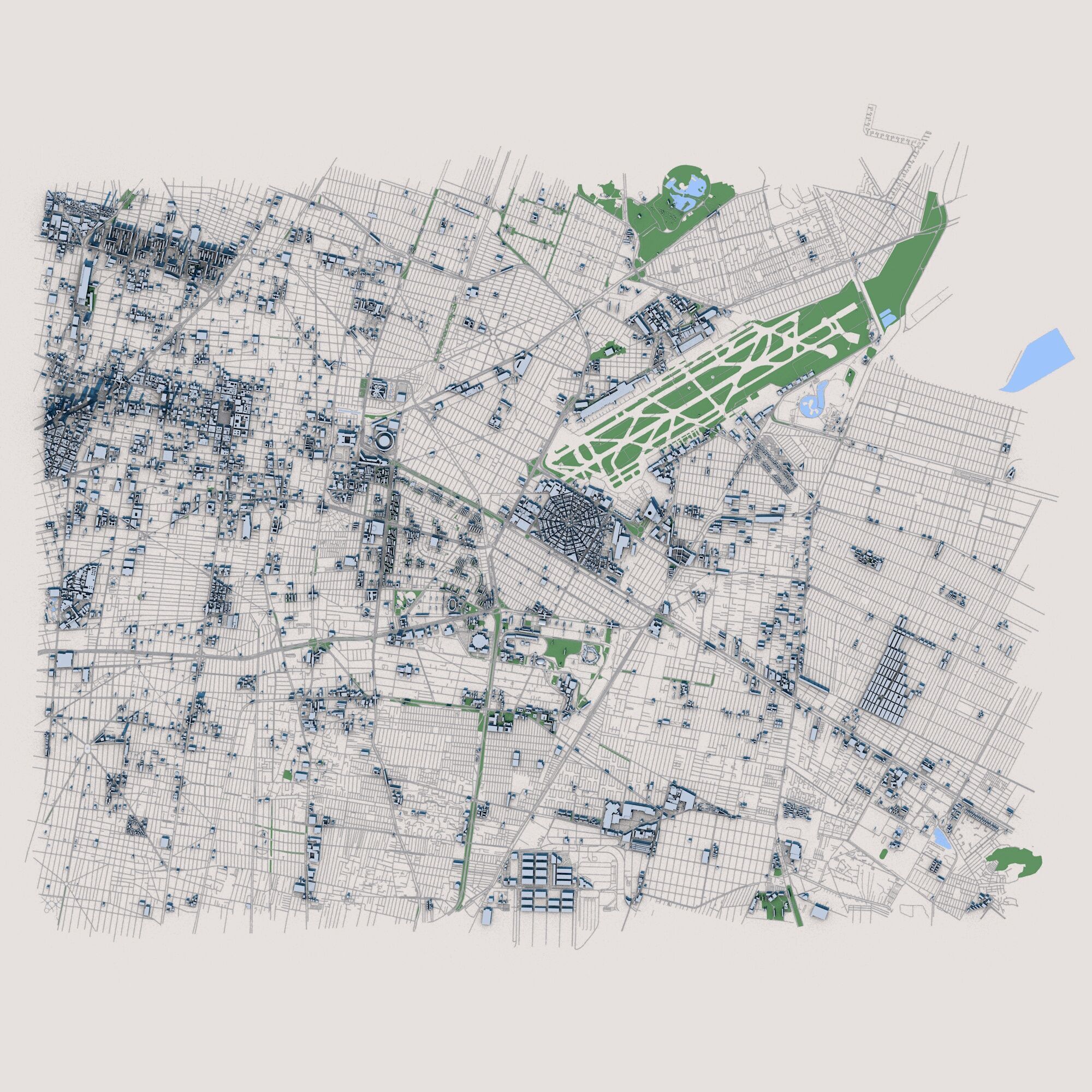 Mexico City Mexico 3D model_2