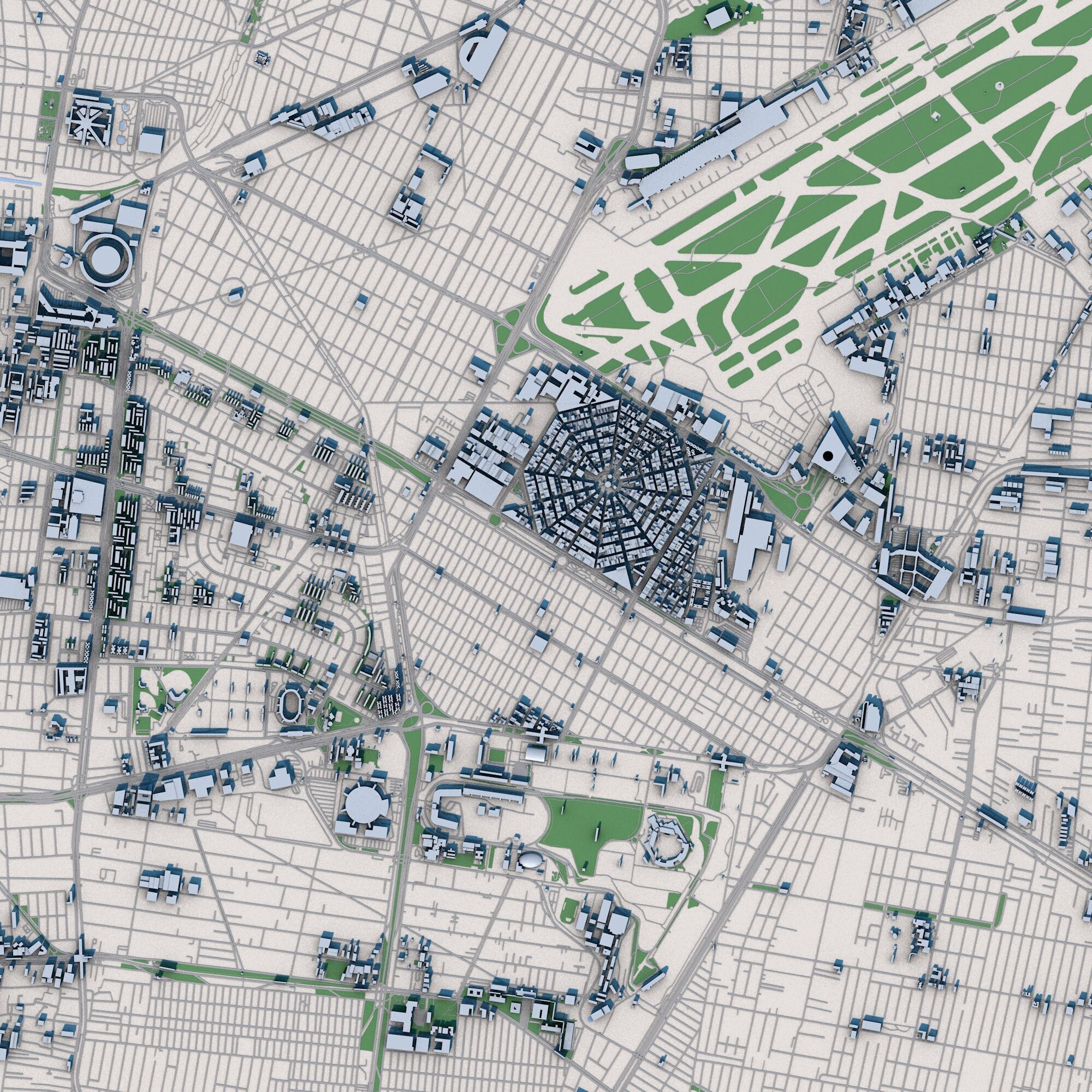 Mexico City Mexico 3D model_1