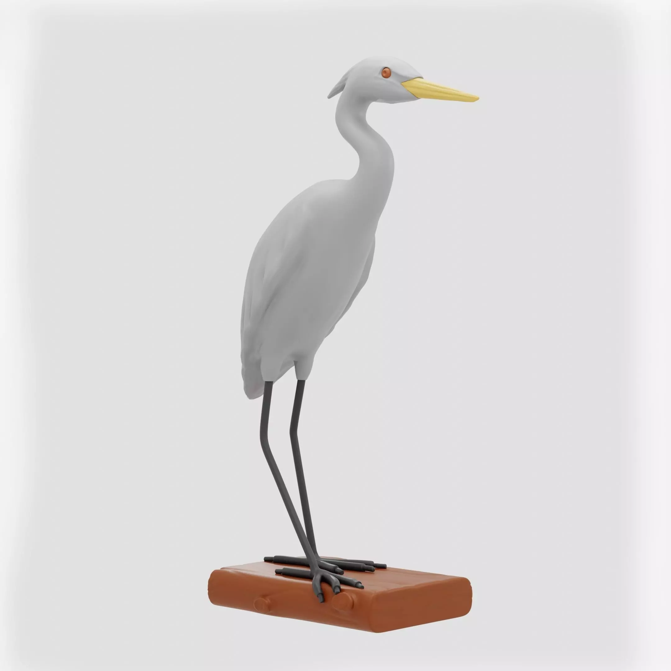 Herons Sculpture HS01 3D print model_0