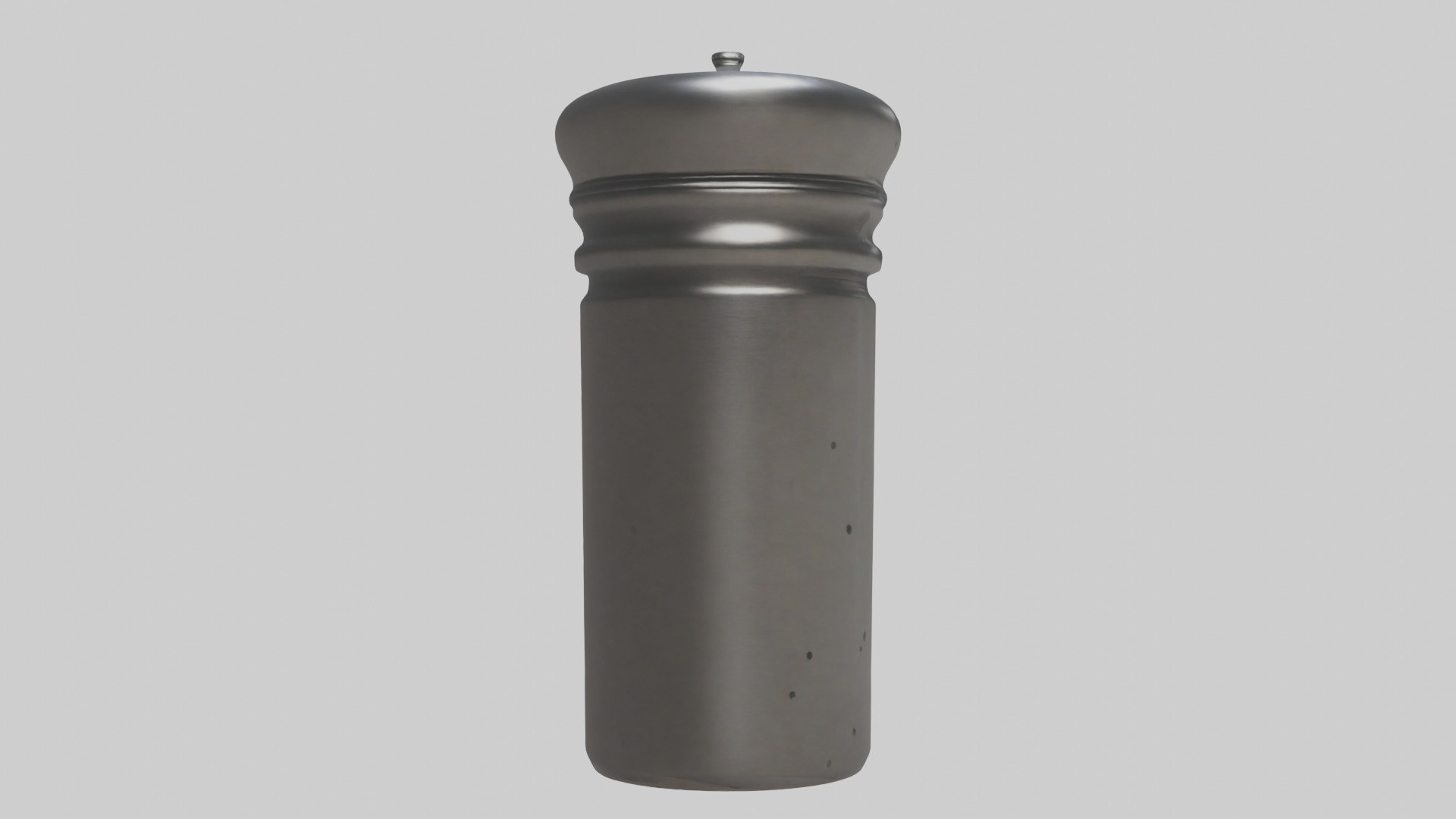 Pepper Shaker model Low-poly 3D model_2