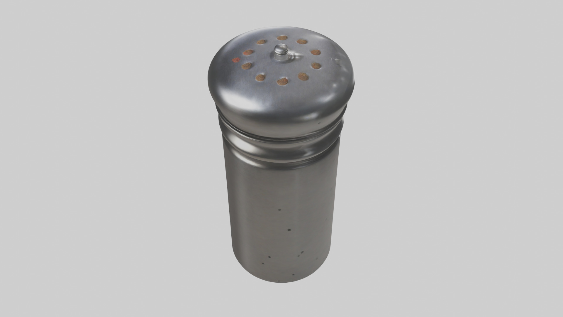 Pepper Shaker model Low-poly 3D model_18