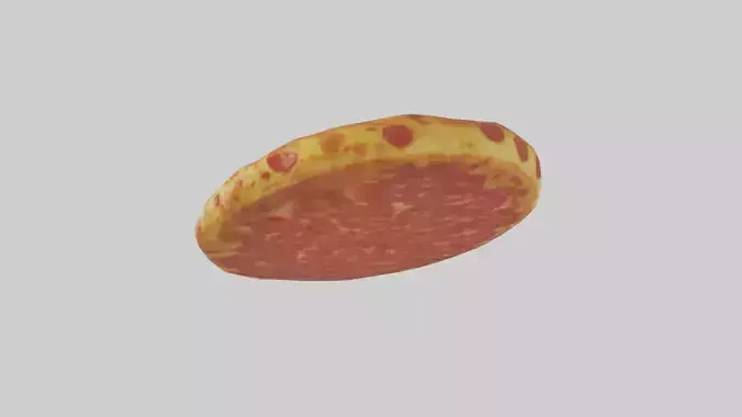 Pepperoni pizza model