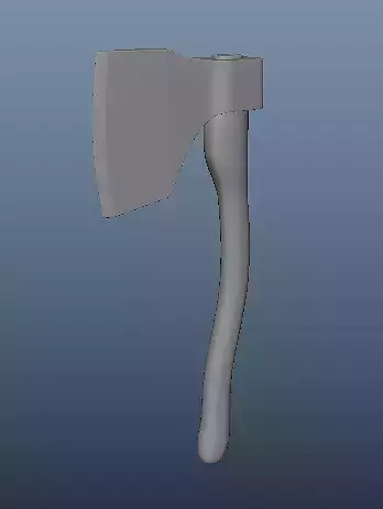Carpenter Axe 3d model