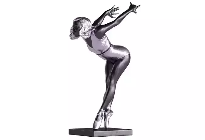 Sculpture Dancer Lady