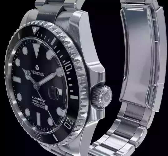 Watch with internal mechanism