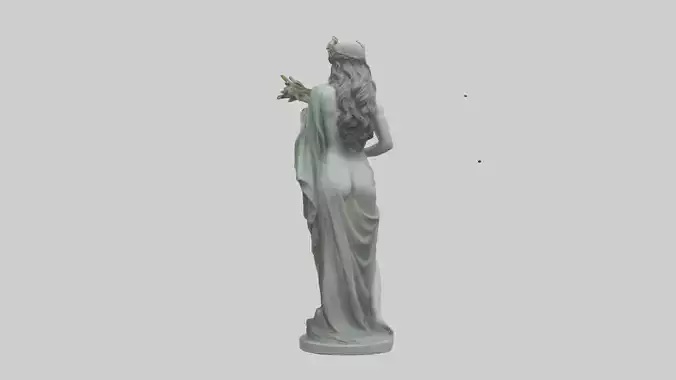 Persephone statue model