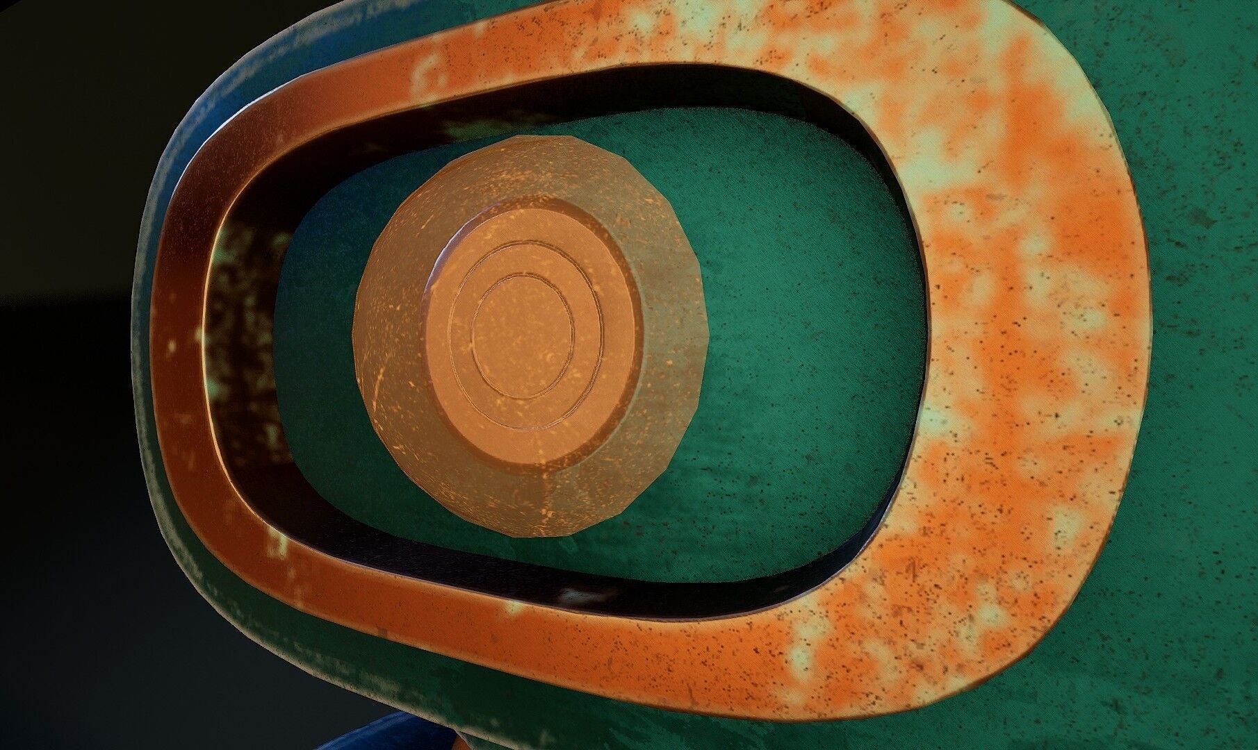 Magnetic Robot-Cleaner - Game-Ready 3D Model Low-poly 3D model_3