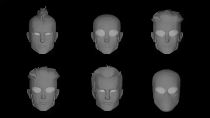 EVIL INVINCIBLE HEAD SCULPT 3D print model