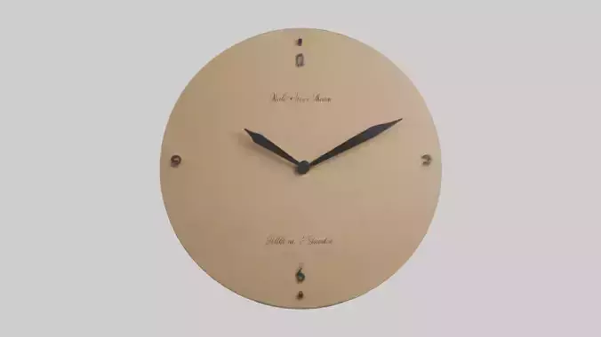 Personalizable Wall Clock model