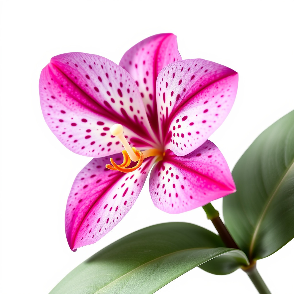 Vanda Orchid Flower Spot Pattern model pack Low-poly 3D model_3