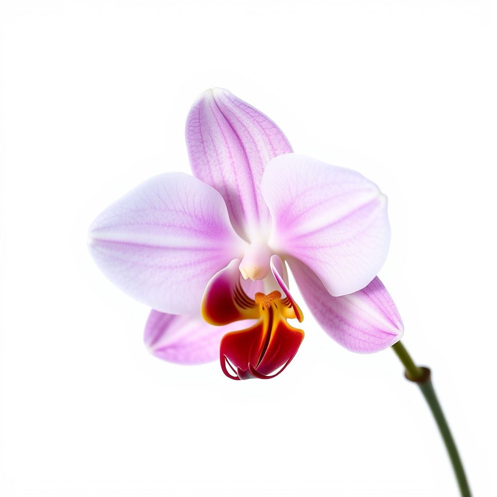 Dendrobium Orchid Bright Petals Model Pack Low-poly 3D model_3