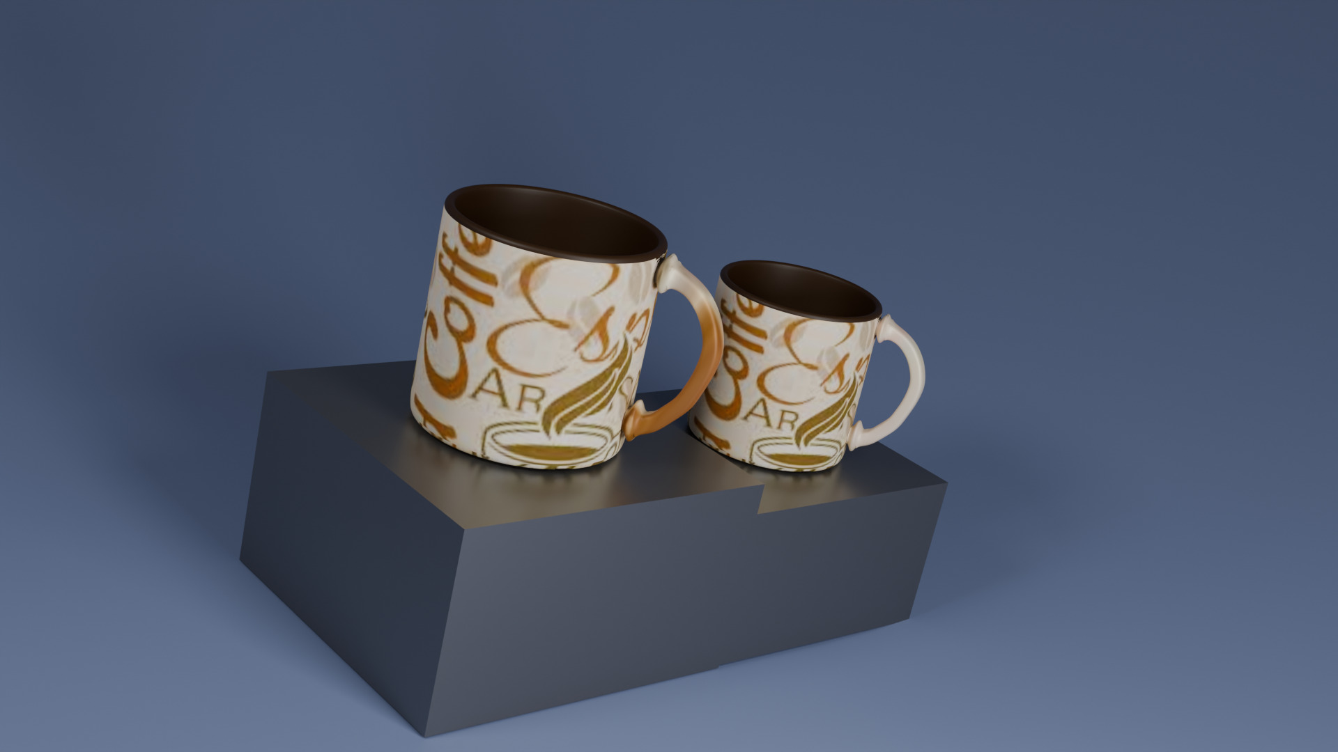 3D Cup Free 3D model_4