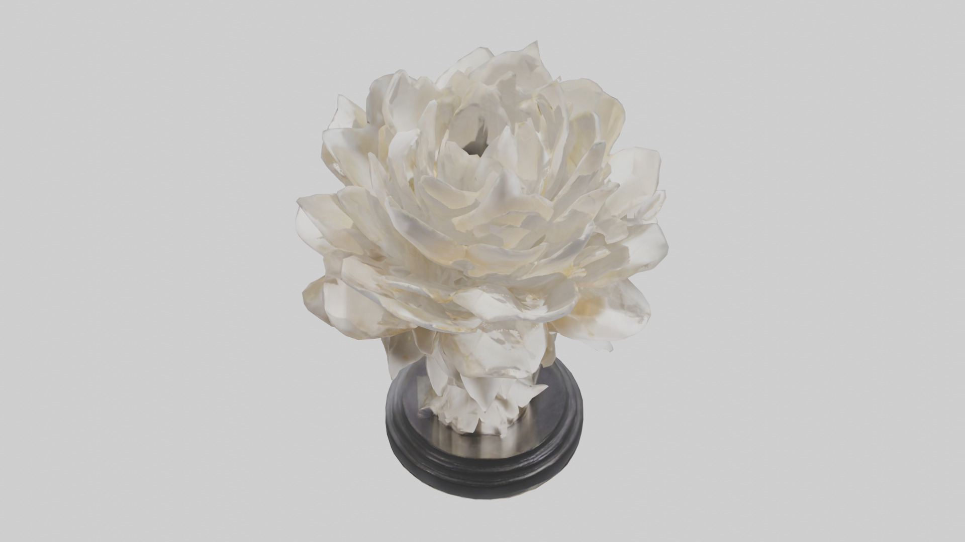 Petal Formation Statue model Low-poly 3D model_16
