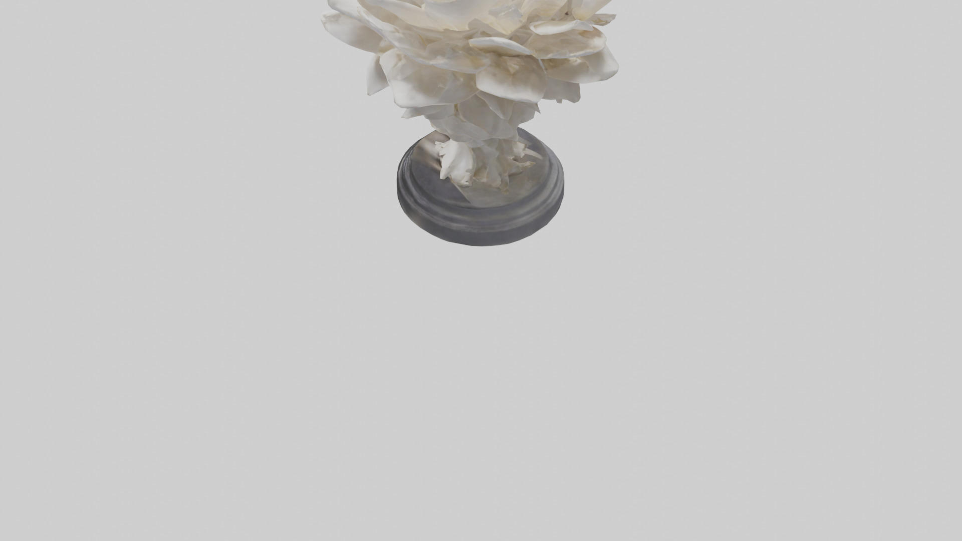 Petal Formation Statue model Low-poly 3D model_3