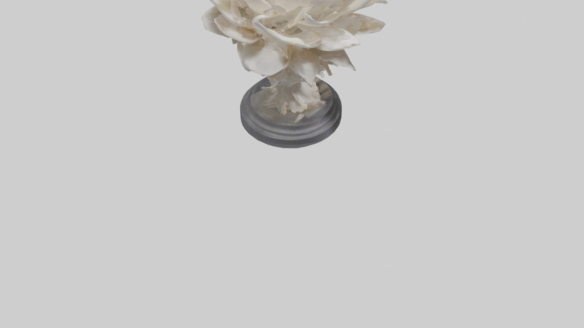 Petal Formation Statue model Low-poly 3D model_4