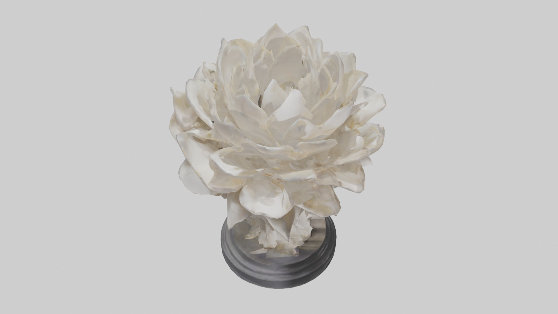 Petal Formation Statue model Low-poly 3D model_18