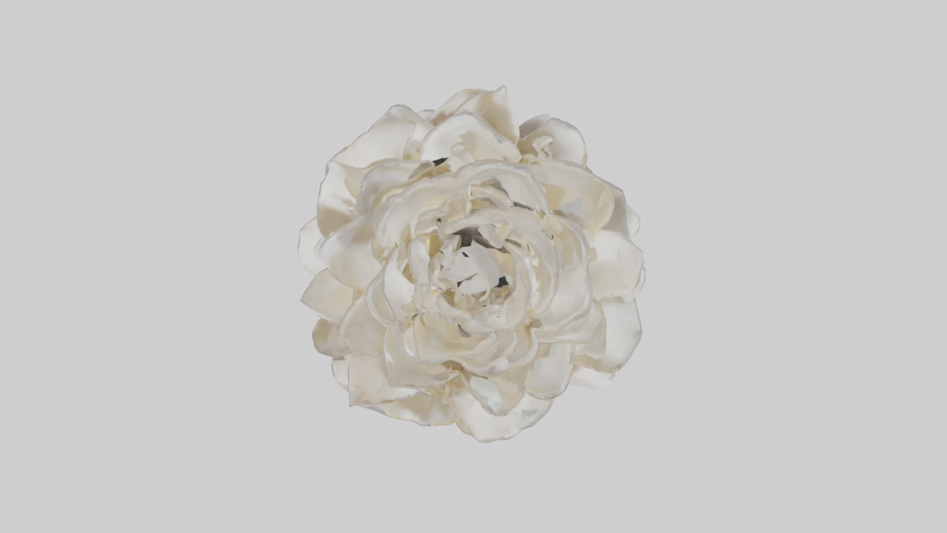 Petal Formation Statue model Low-poly 3D model_14