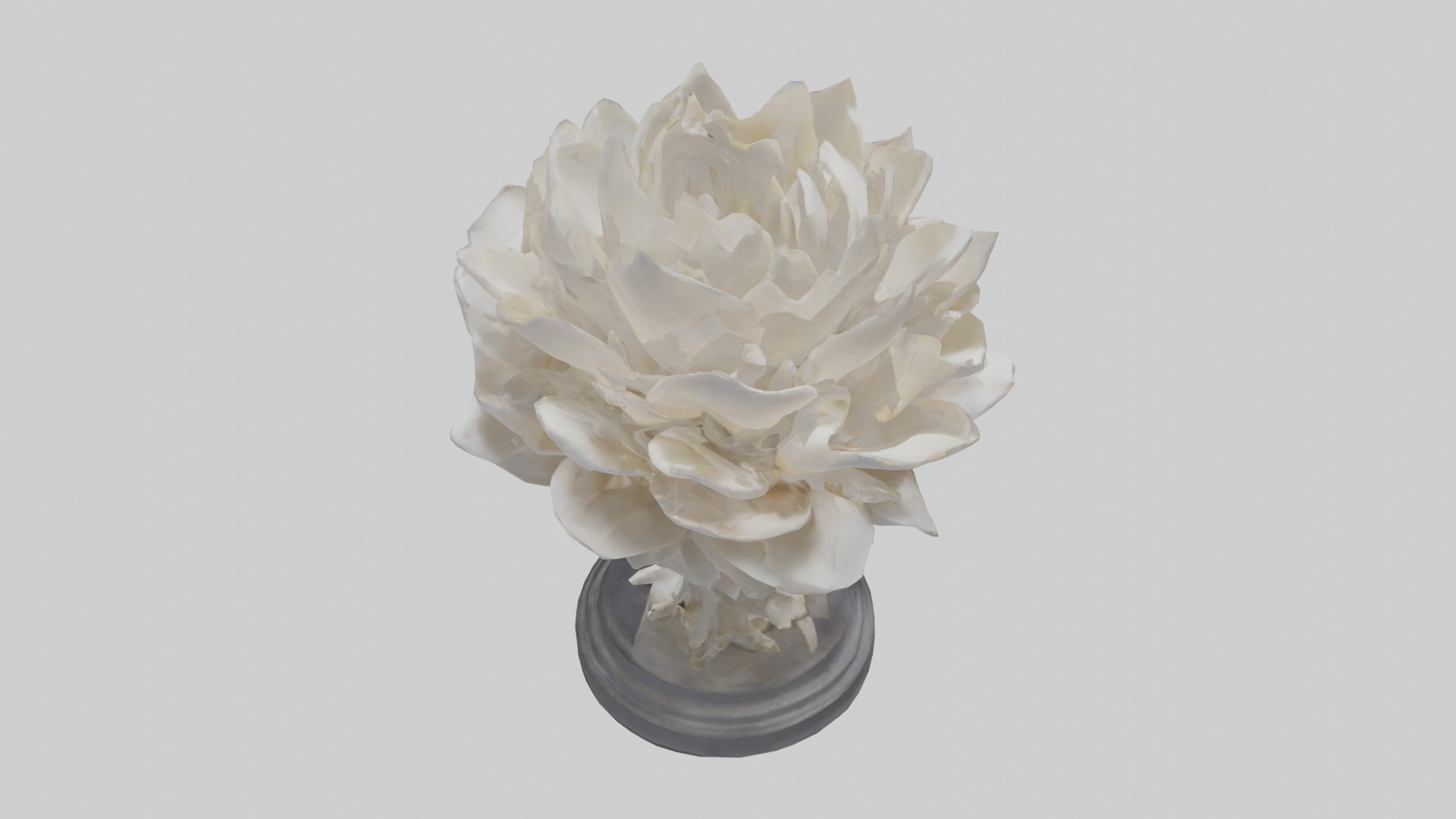Petal Formation Statue model Low-poly 3D model_15