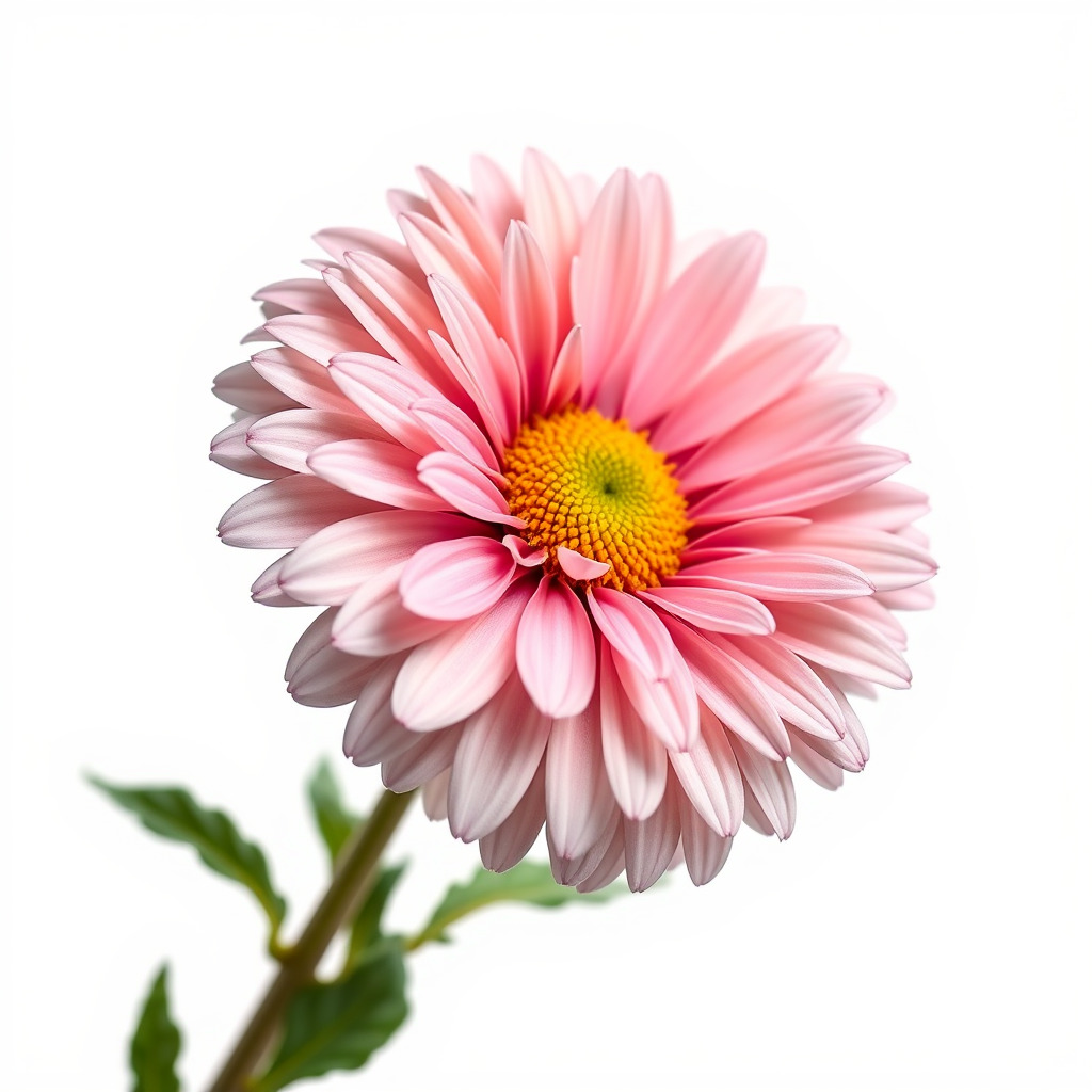 Leucanthemum Double Petals Flower Model Pack Low-poly 3D model_4