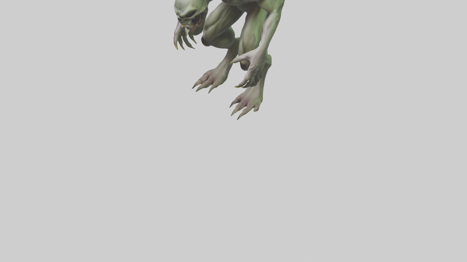 Phantom Mutant model Low-poly 3D model_5