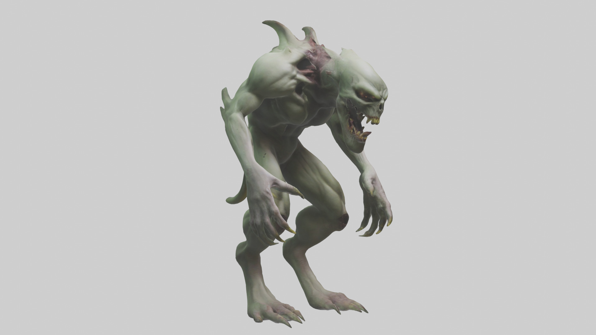 Phantom Mutant model Low-poly 3D model_11