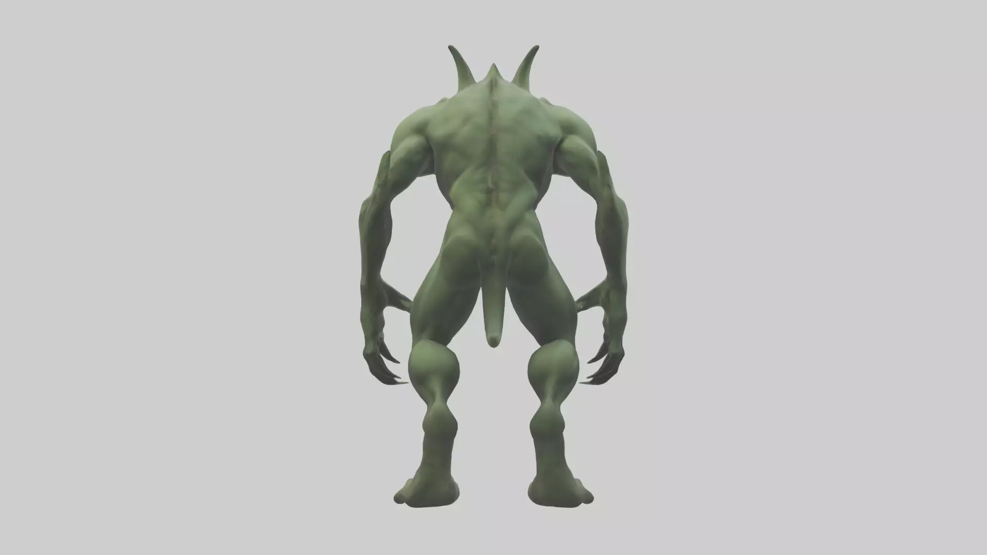 Phantom Mutant model Low-poly 3D model_0