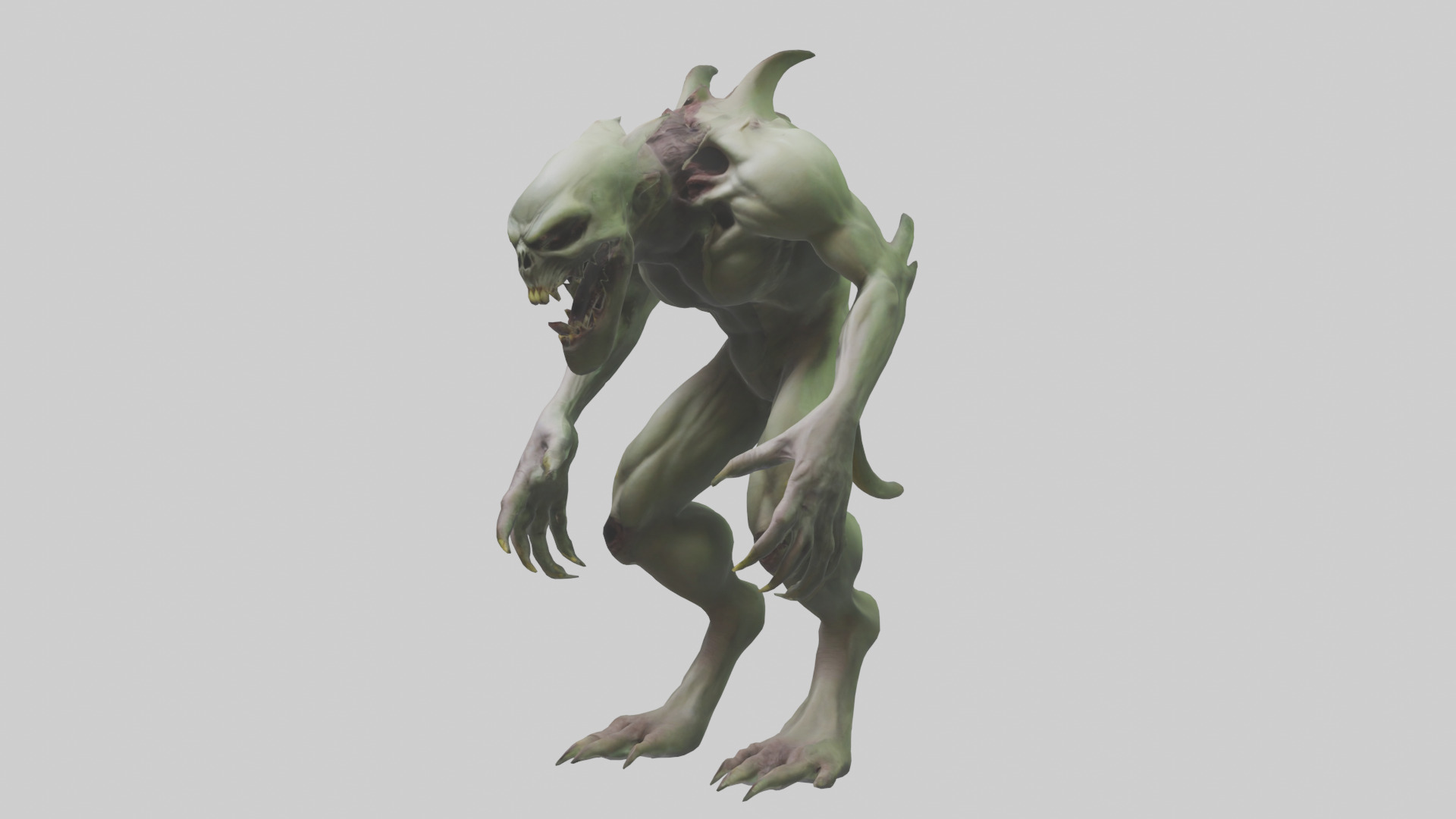 Phantom Mutant model Low-poly 3D model_10