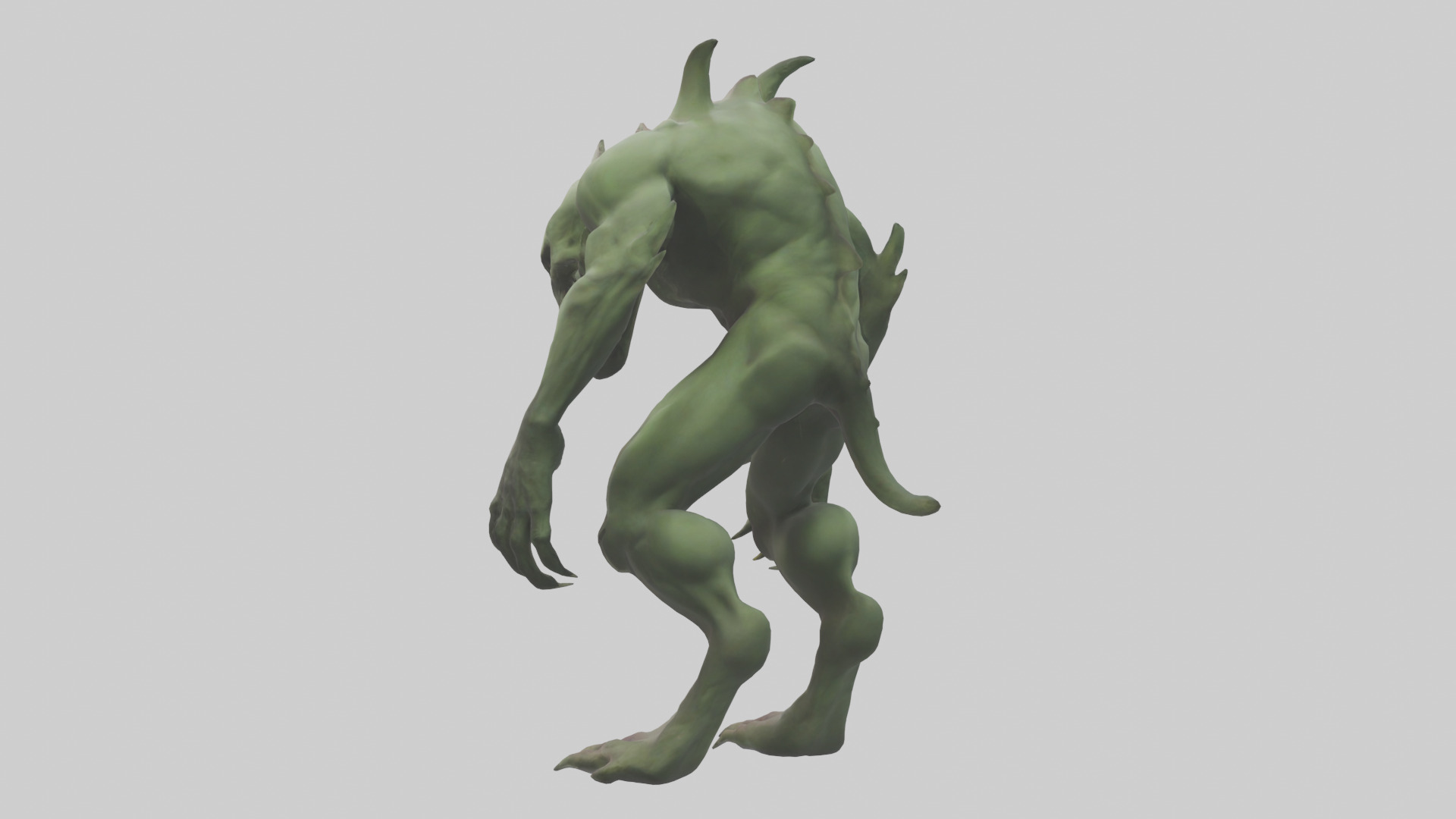 Phantom Mutant model Low-poly 3D model_1