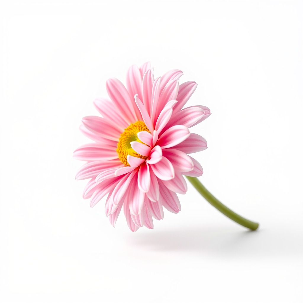 Leucanthemum Pink Blossom Render model pack Low-poly 3D model_4