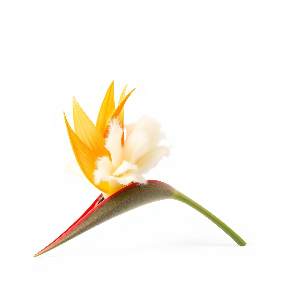 Double Strelitzia Flower Intricate Texture model pack Low-poly 3D model_3