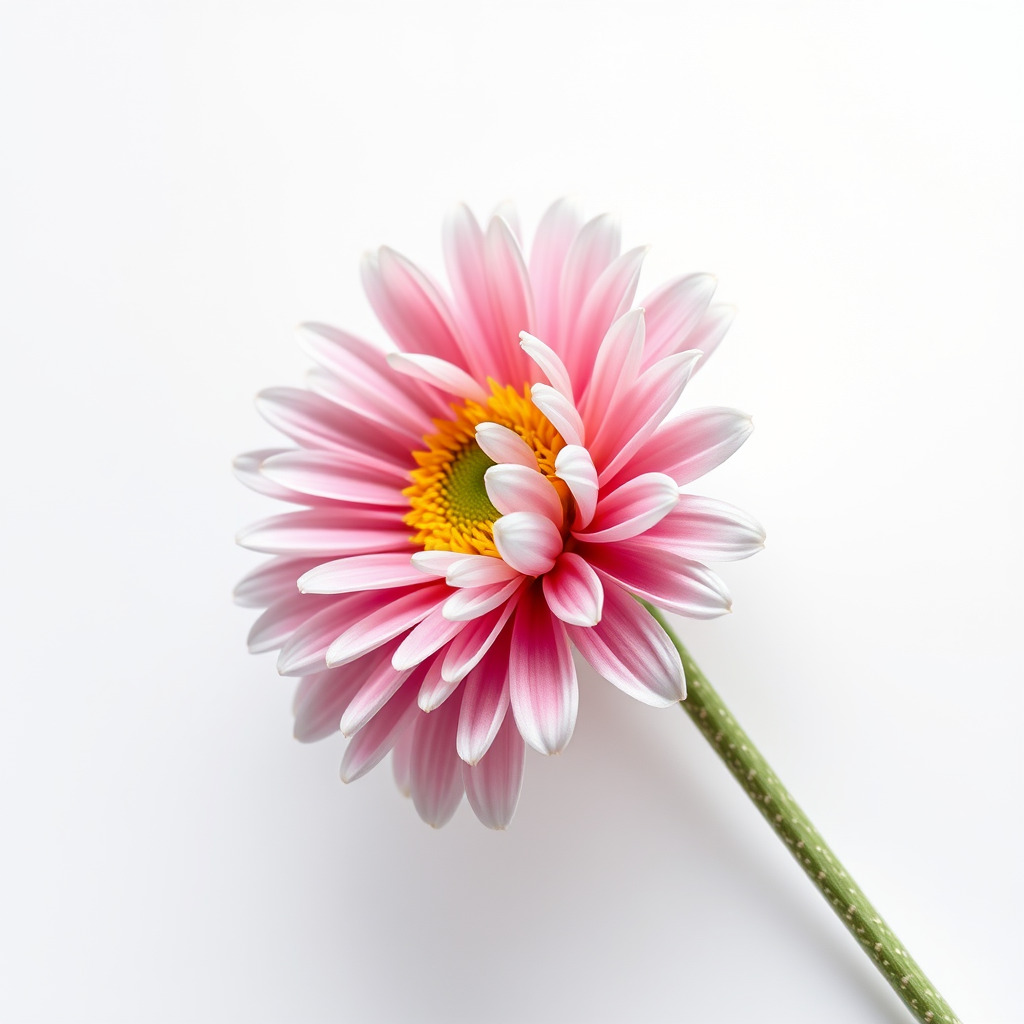 Leucanthemum Bicolor Gradient Petals model pack Low-poly 3D model_3