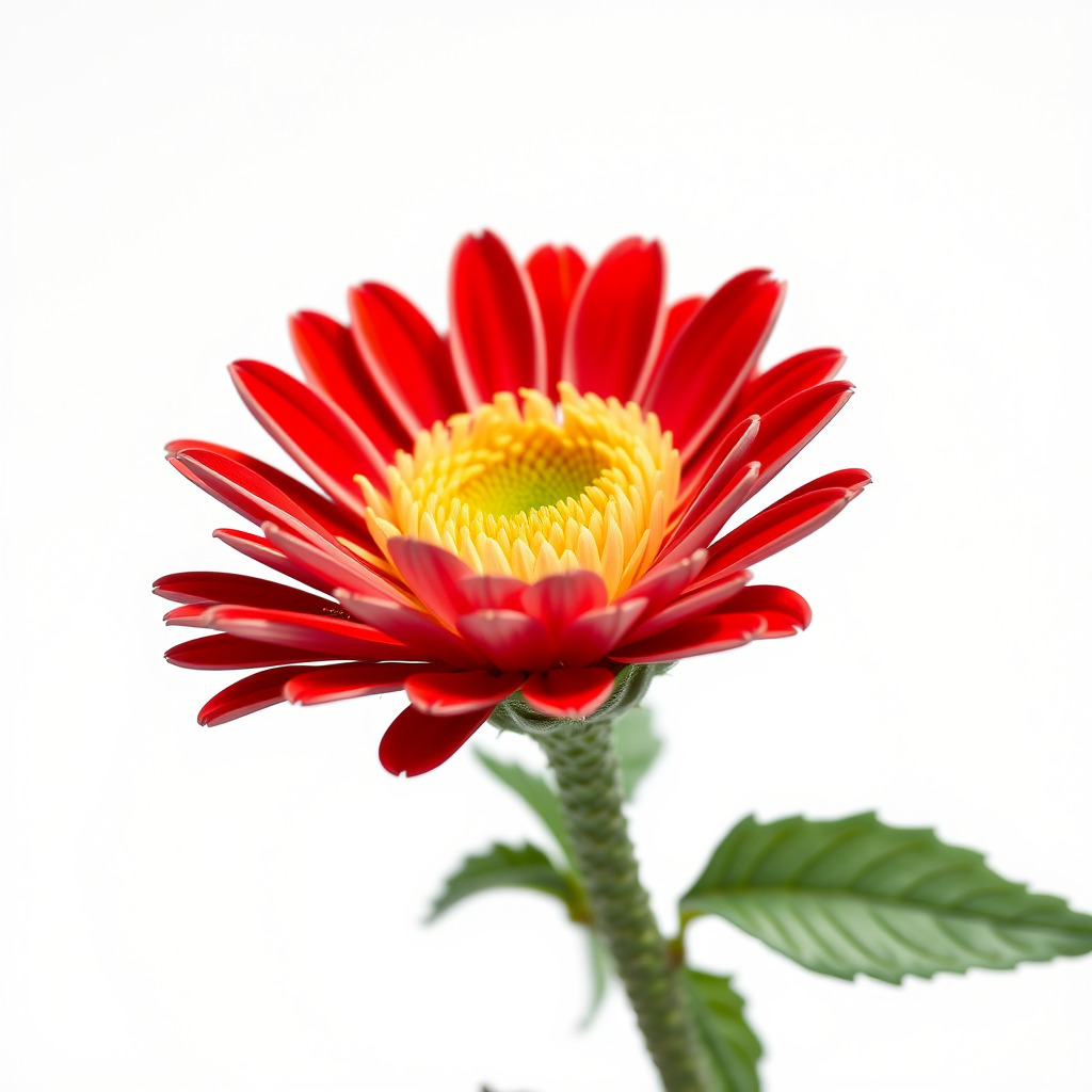 Leucanthemum Red Bloom Realistic Flower model pack Low-poly 3D model_4