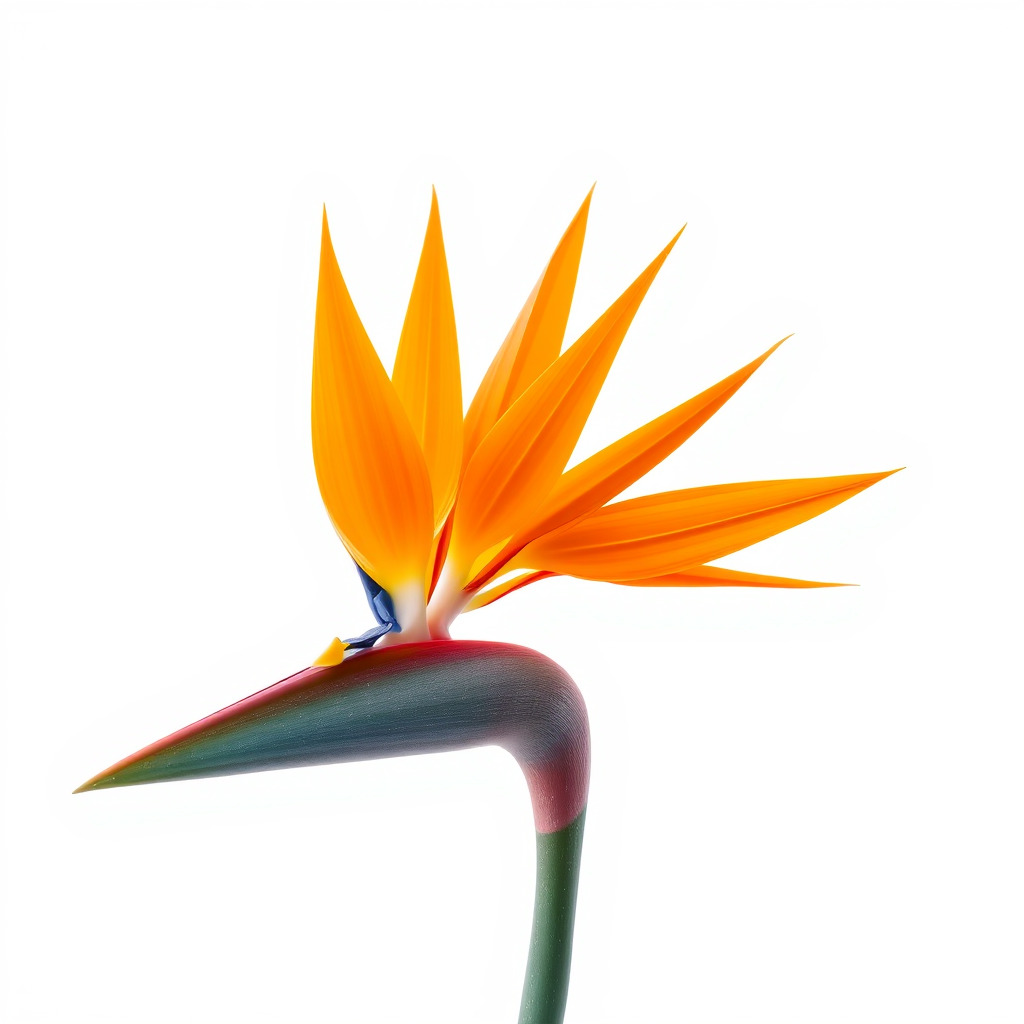 Strelitzia Reginae Bird of Paradise Flower model pack Low-poly 3D model_3