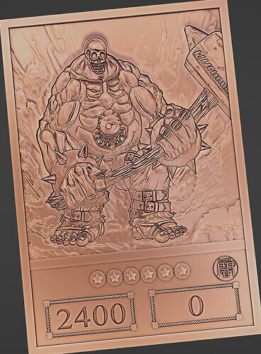 Inferno Hammer - yu-gi-oh Free 3D print model