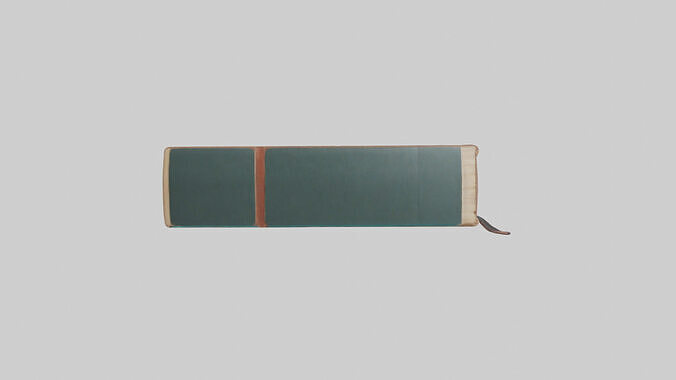 Photo album model Low-poly 3D model