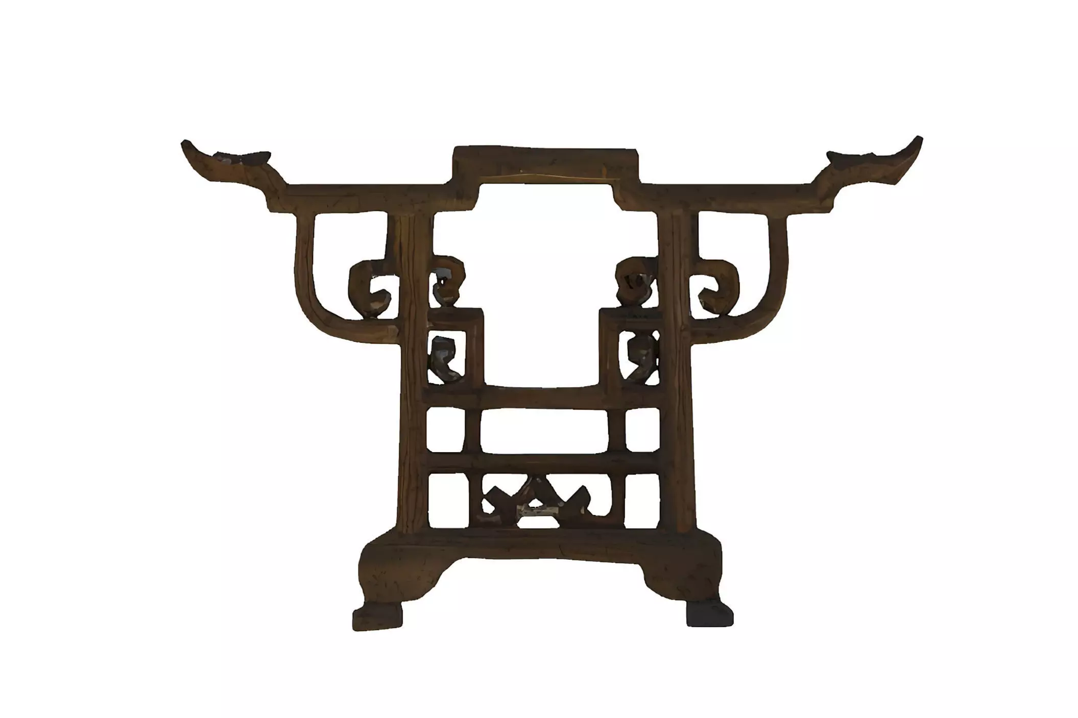 Ancient Chinese brush holder Low-poly 3D model