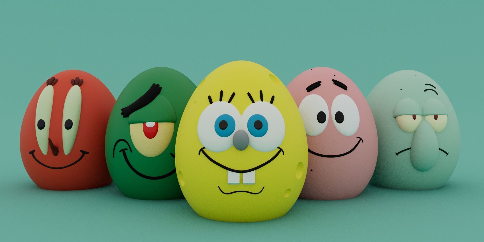 Easter Special - Egg Set 02 3D print model_1