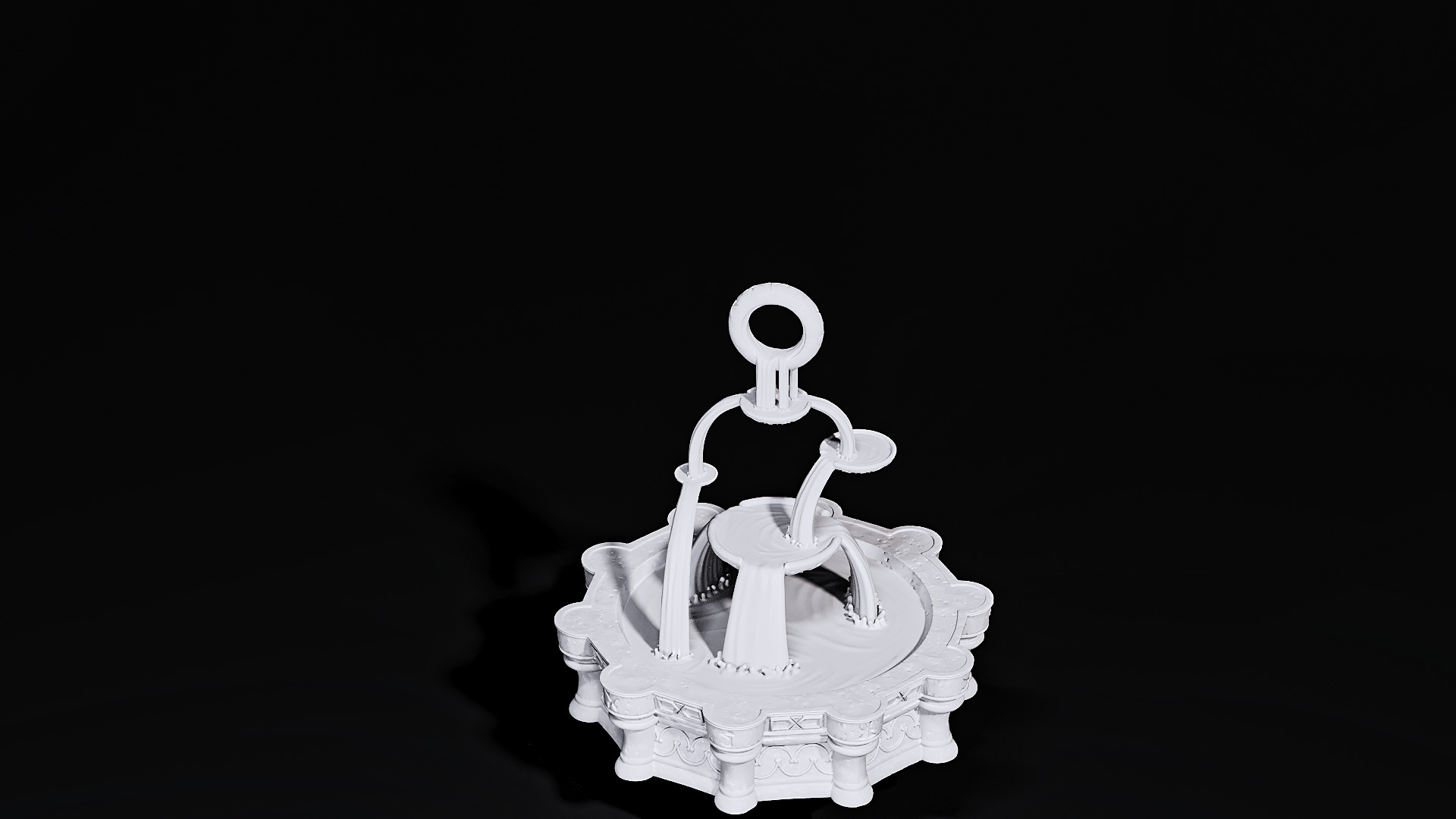 arcane fountain 3D print model_1