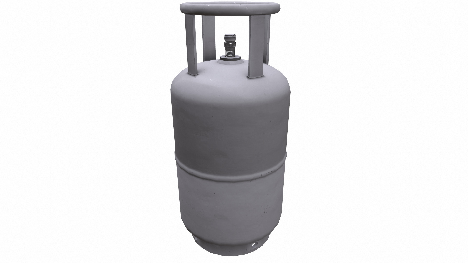 Bharat Gas Cylinder Low Poly Low-poly 3D model_39