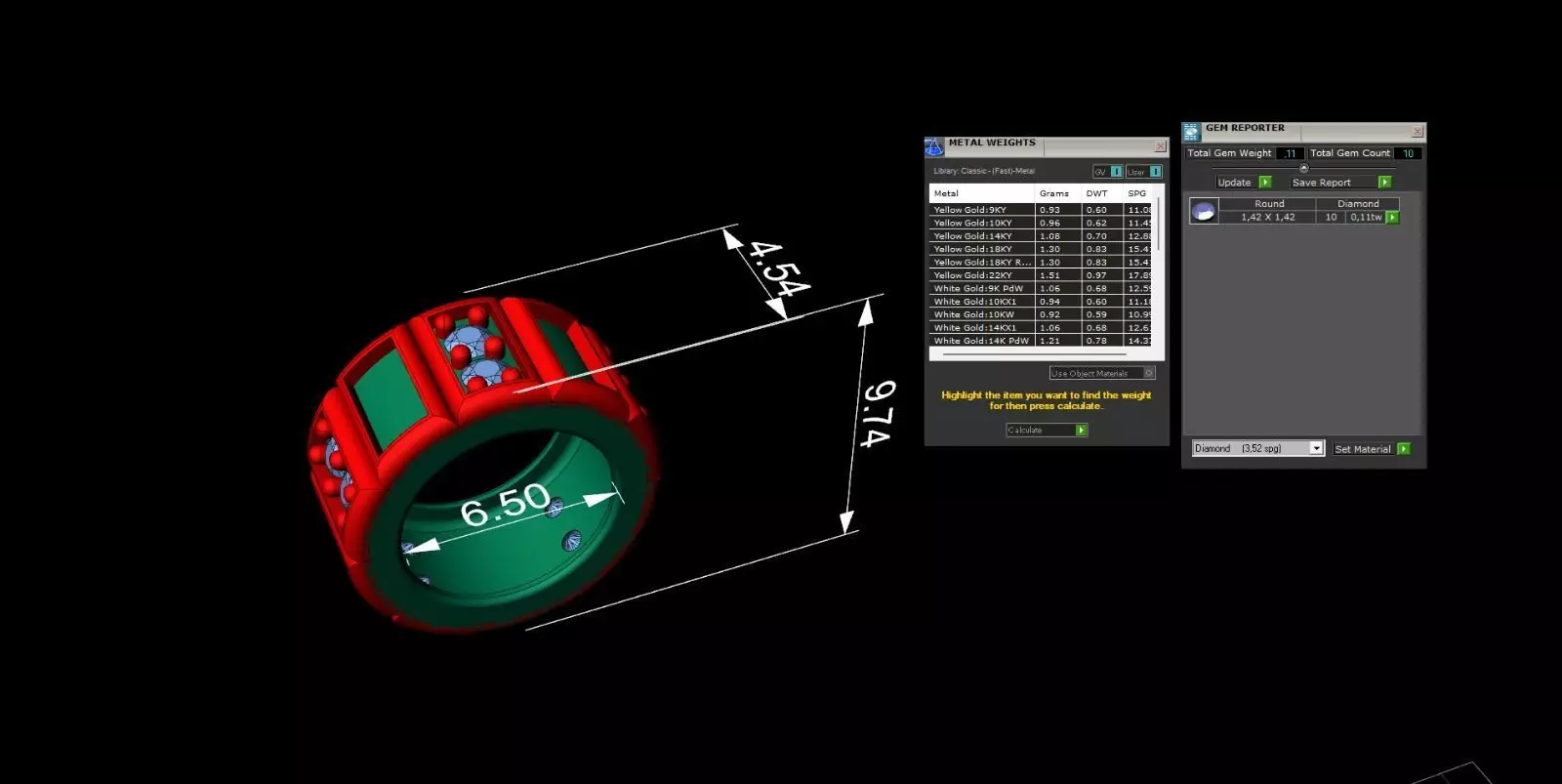 Charm Necklace Pendant 3D Model Collection 3D print model_17