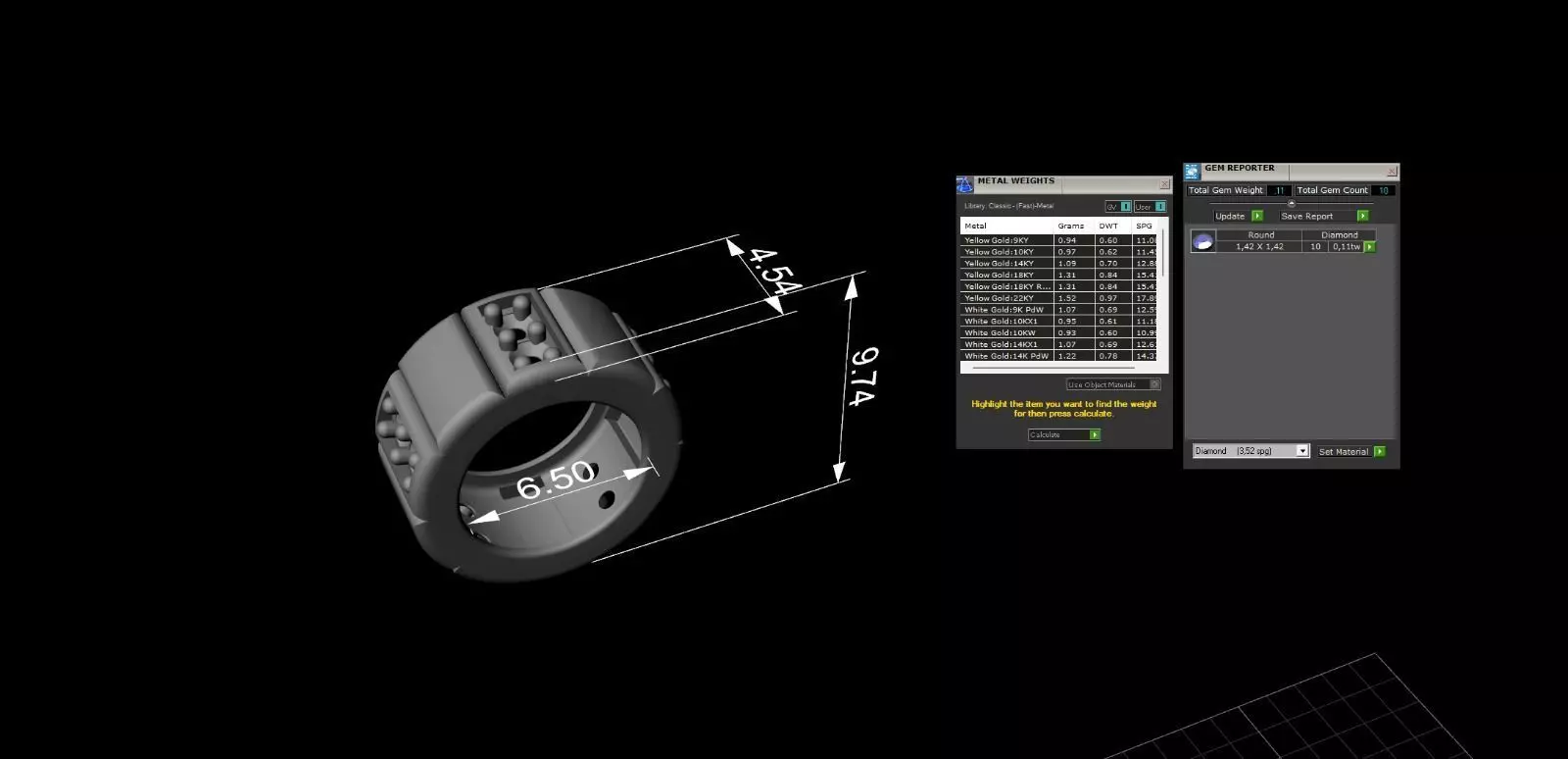 Charm Necklace Pendant 3D Model Collection 3D print model_1